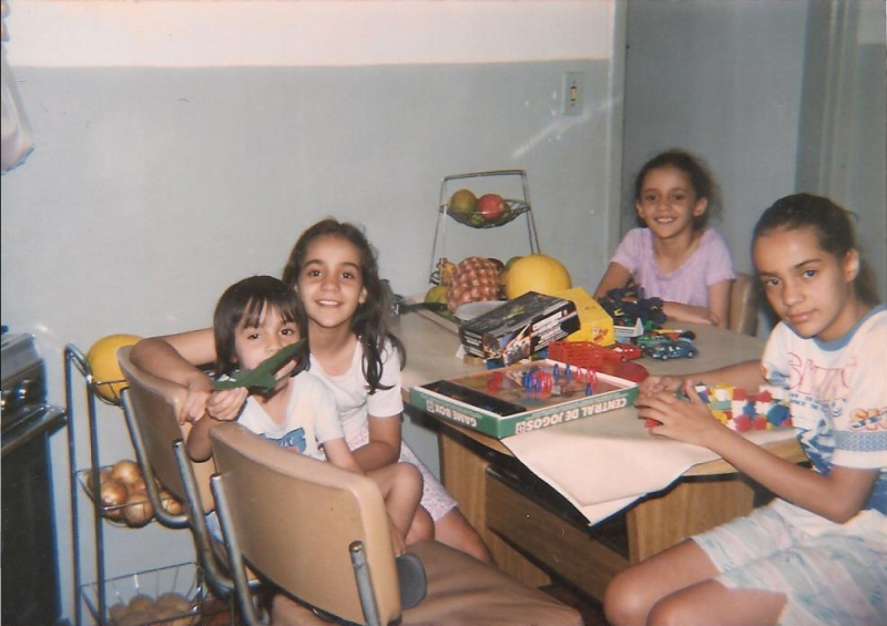 Leo, Patricia, Andréia e Michelle casa em Parque São Lucas