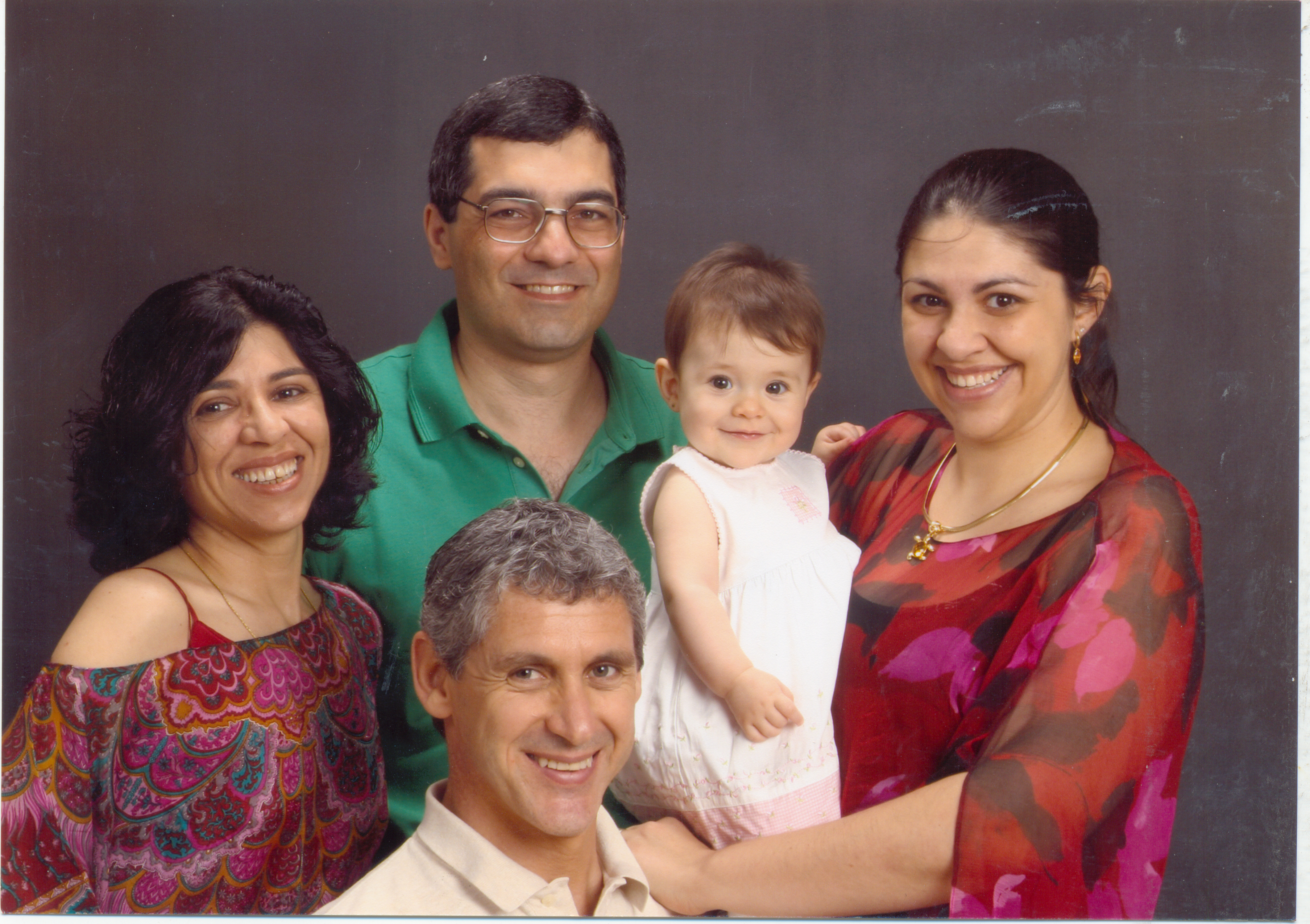 Osvaldo e família.
