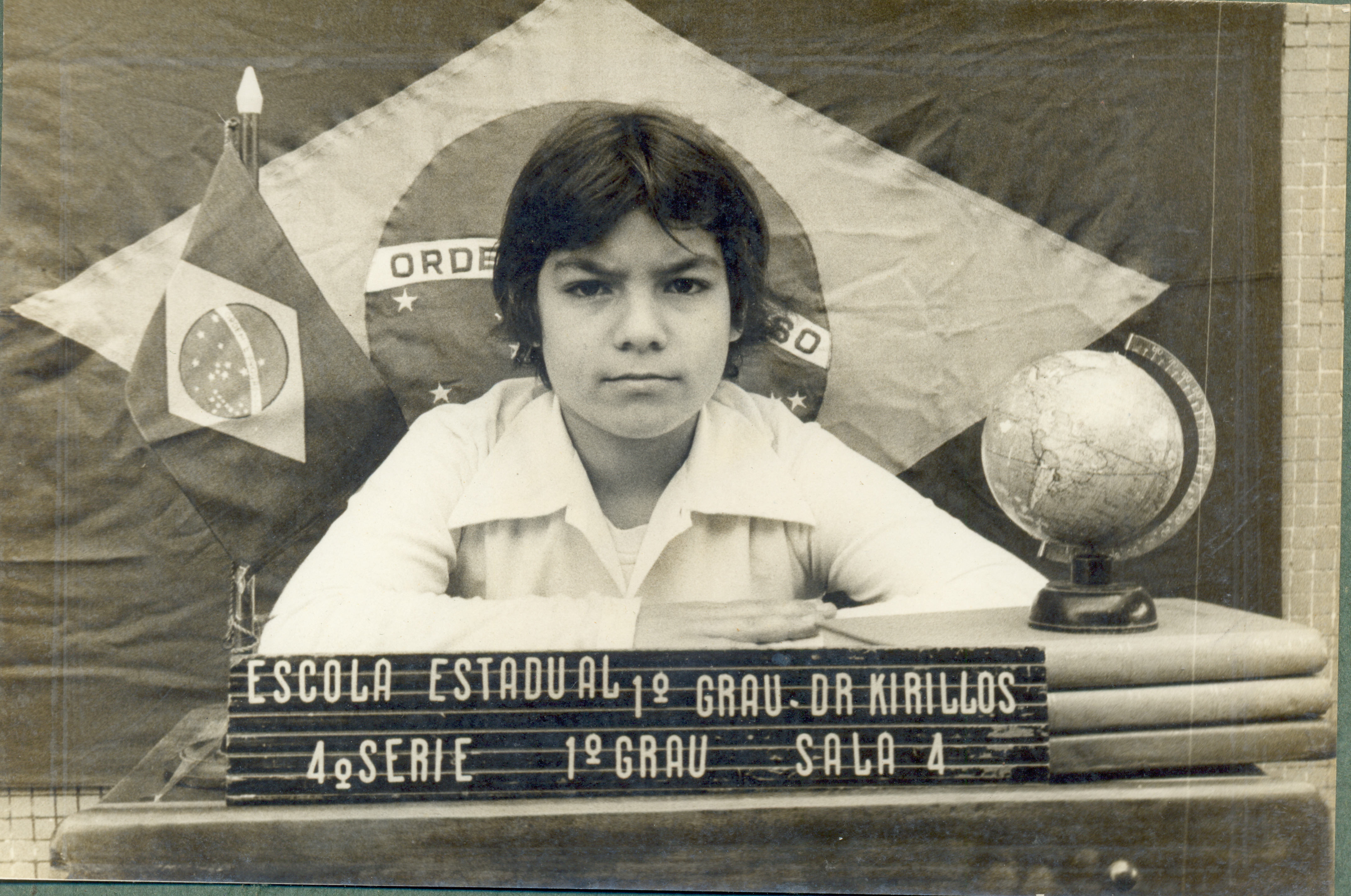 Retrato de Osvaldo na quarta série.