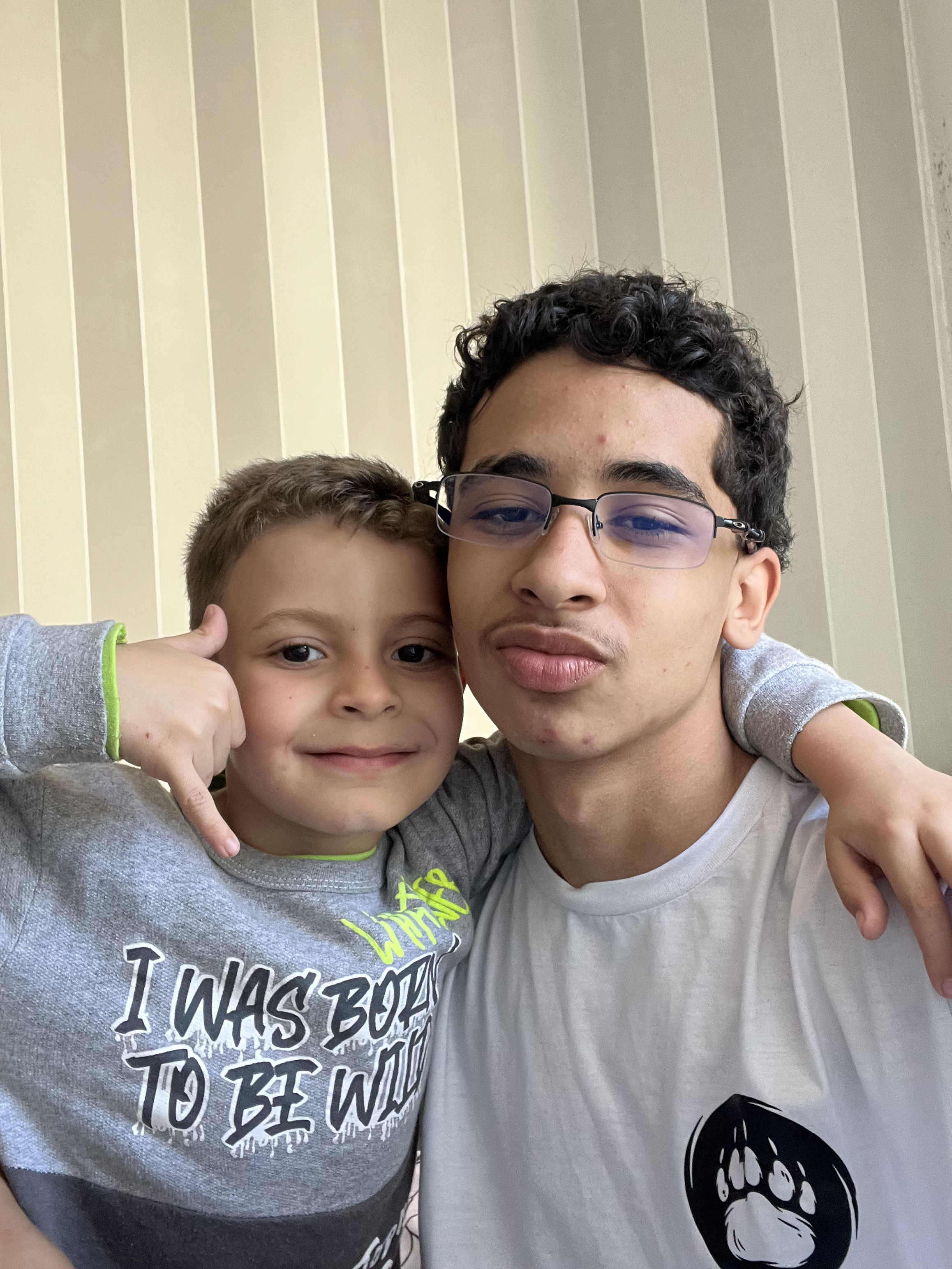 O filho de Luiz, Luigie e seu neto Pedro Luiz