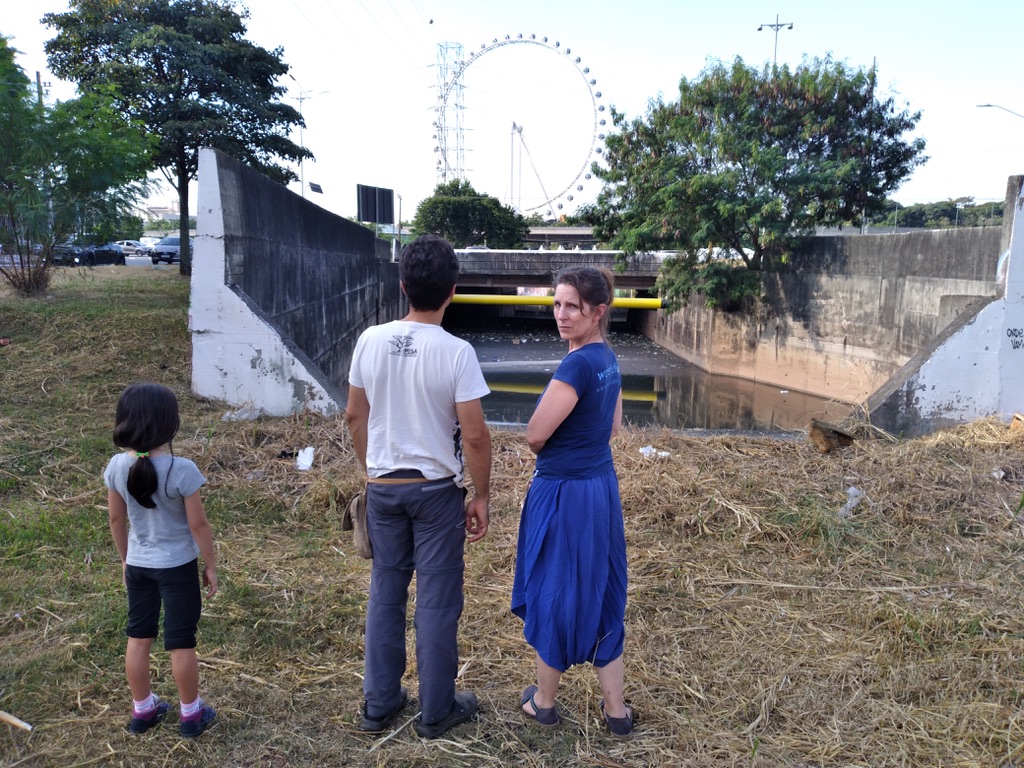Dawn pensando soluções em parceria para o Rio Pinheiros, em São Paulo, em  2024.