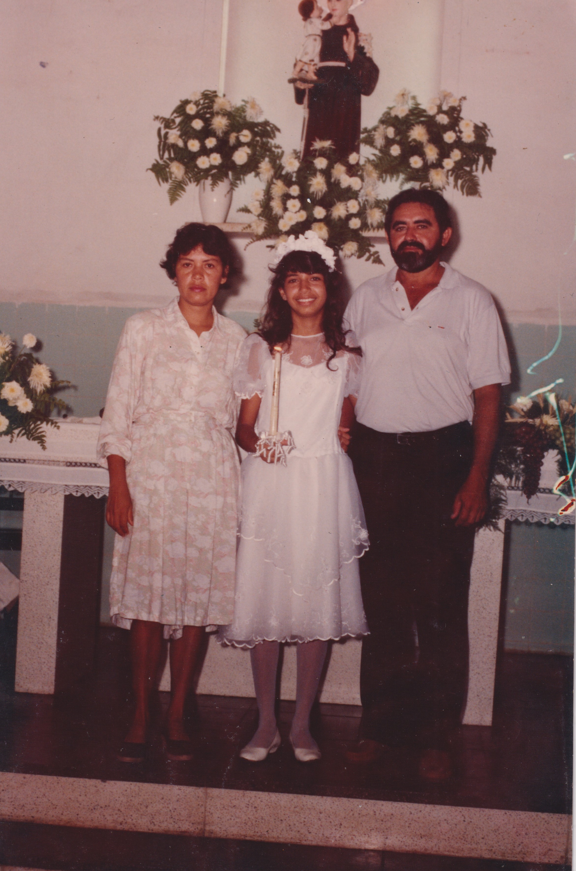 Primeira Comunhão na Igreja Matriz Santo Antônio de Pádua