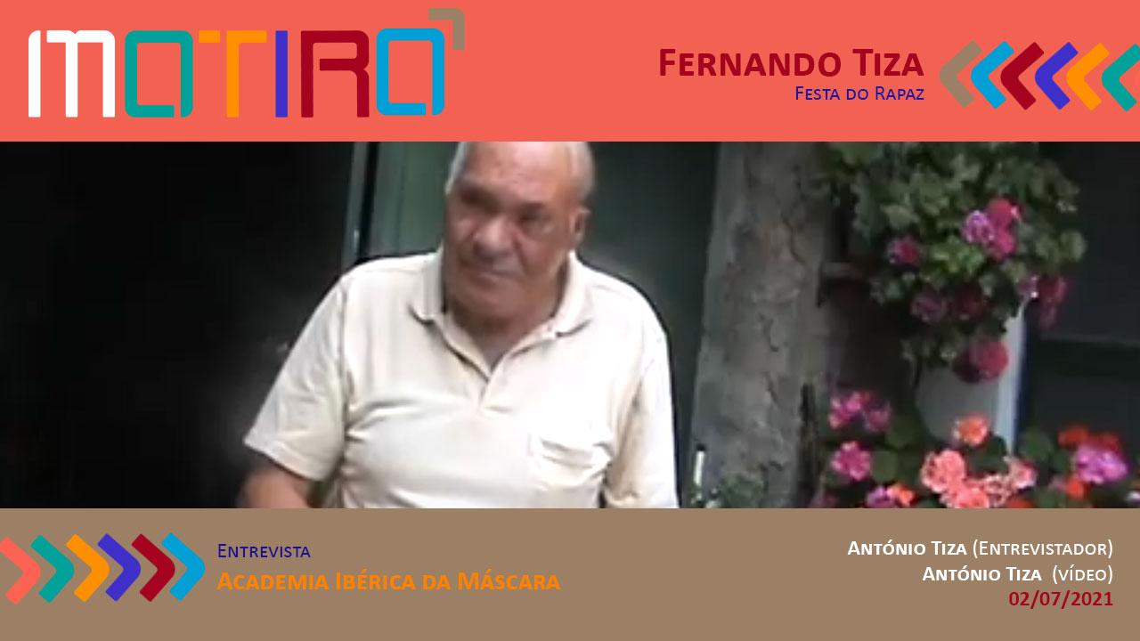 Fernando Tiza na festa dos Rapazes de Varge