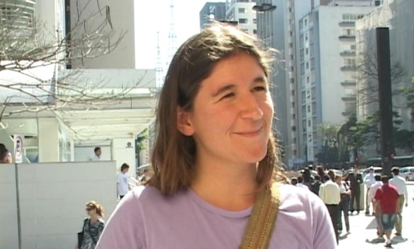 "Eu estou em São Paulo"