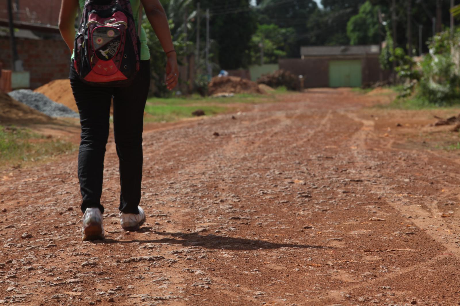 "Antes era só tristeza, agora quero só alegria"