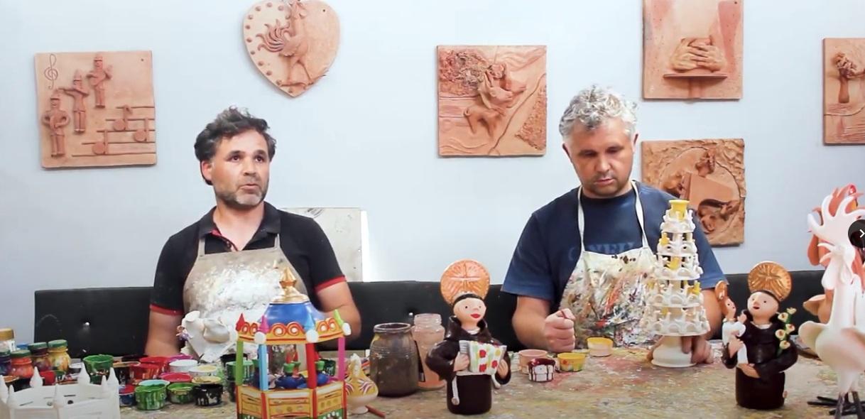 Irmãos Baraça: dupla do figurado barcelence.