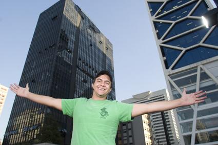 "É deslumbrante, né?"