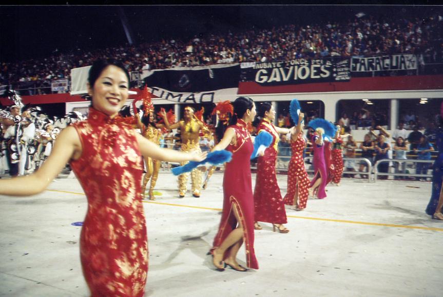 Uma mistura chinesa, indonésia e brasileira