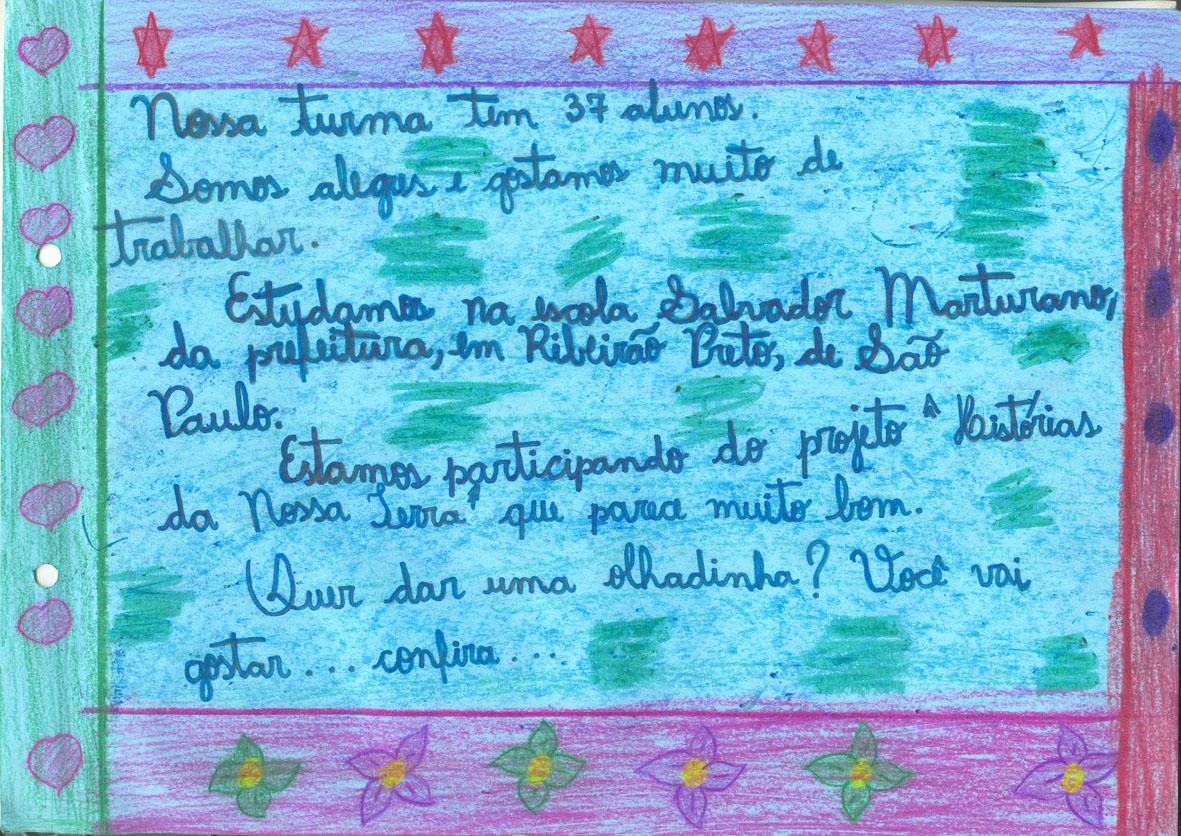 Entrevista dos alunos da 3ª H com Candinha