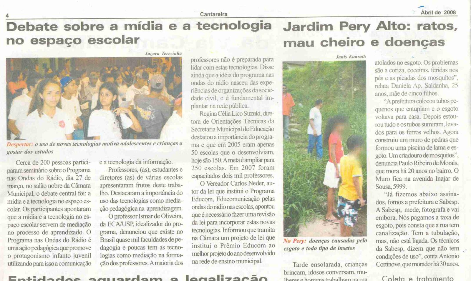 De como e porque sou professor