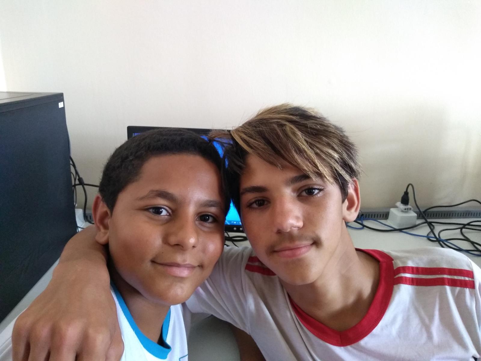 “Primeiro dia na escola”.
