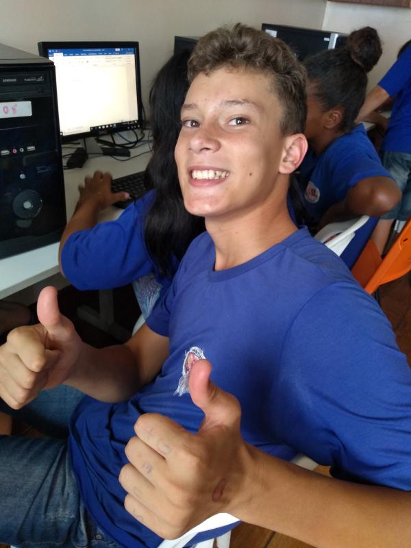 “Minha primeira vez no projeto”.