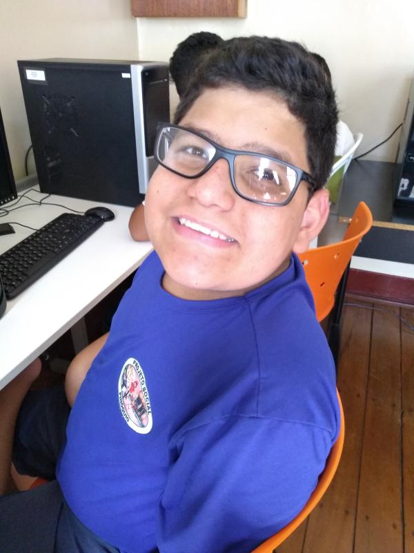 “O dia que eu cheguei no projeto”.