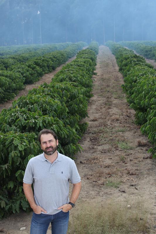 O café está envolvido na nossa família há três gerações