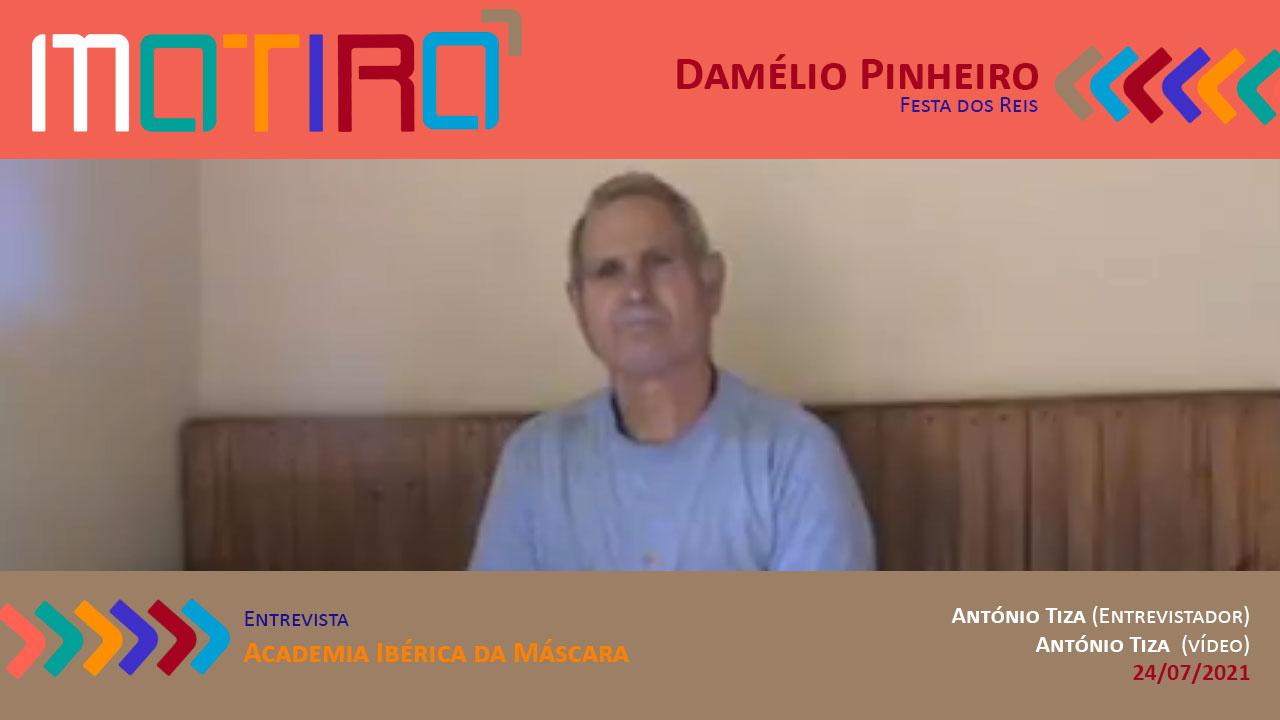 Damélio Pinheiro na festa dos Reis de Salsas