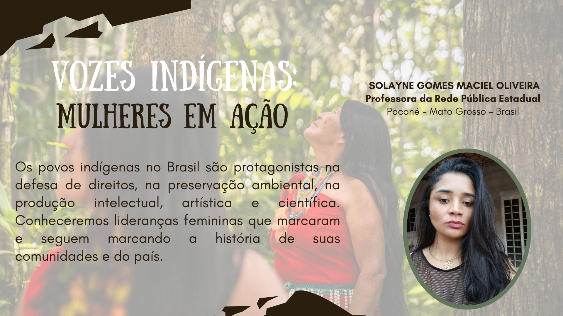 Capa de Vozes indígenas: mulheres em ação