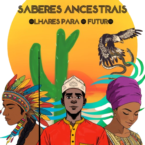 Capa de Saberes ancestrais, olhares para o futuro.