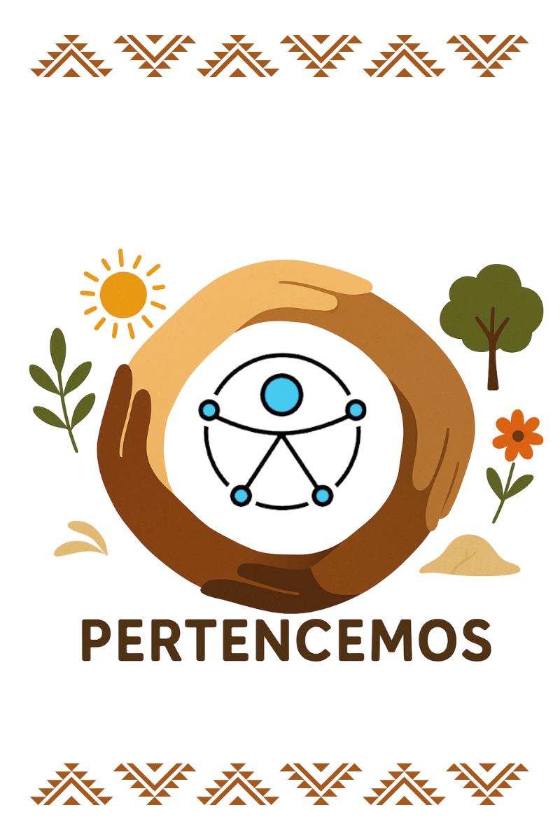 Capa de Pertencemos: vozes indígenas e o direito de ser quem somos