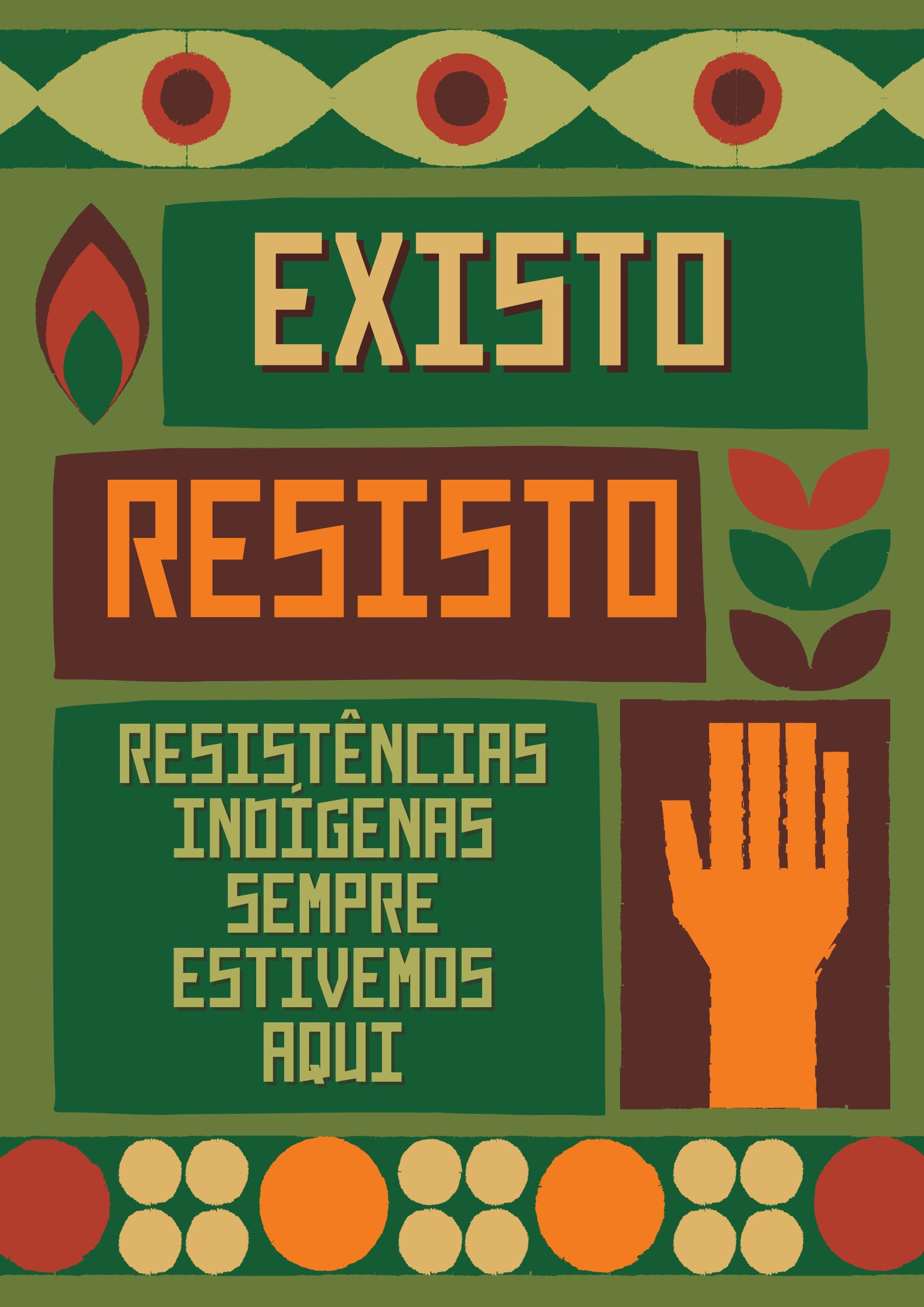 Capa de Resistências Indígenas - Sempre estivemos aqui!