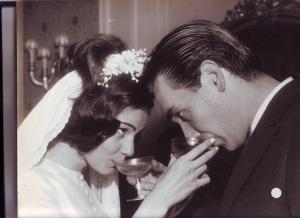 Festa de casamento de Anna Maria com o seu parceiro de vida Luciano