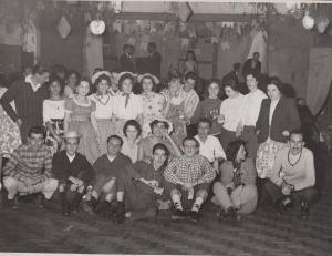 Festa junina no grêmio recreativo e cultural da Bolsa de Cereais.