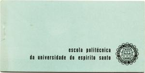 Convite para a Formatura da turma de engenheiros da UFES (Universidade Federal do Espírito Santo).