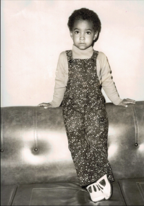 Foto de Dilma aos 4 anos de idade.