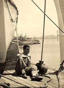 Aos 16 anos, André e seus pais embarcaram no navio 