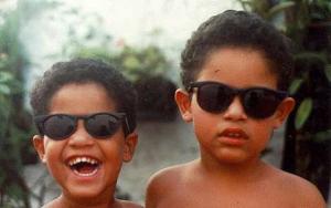 Na foto: os filhos de Edival, Alex e Igor. Ele gostava de registrar fotografias dos filhos.