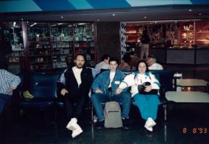 O João Vicente, em setembro de 1996, fez intercâmbio no Canadá.
