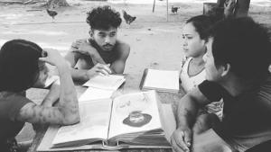 Construção do curta “A carta, o avô - Tutawa Itamy