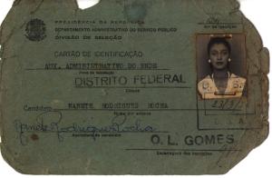 Inscrição para fazer o concurso de auxiliar administrativa do BNDE.
