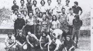 Concursados de 1974. Eram três meses de curso para  que os novos funcionários entenderam como era o procedimento do banco