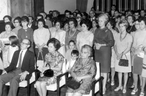 Missa de homenagem em comemoração aos 25 anos de trabalho de Ilce Fogarolli na Companhia de Telecomunicações do Brasil Central (CTBC).