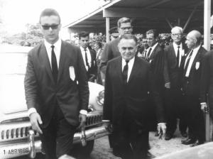 Inauguração do Porto de Tubarão, com a presença do Presidente Castello Branco.