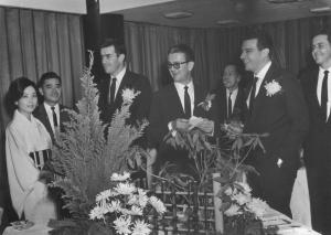 José (terceiro da esq. para dir.) em sua primeira visita ao Japão. Ao seu lado estão Morris Brown, Claudiano Carneiro da Cunha e Ronny Lyrio.