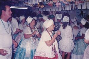 Festa no barraco, pouco tempo depois da abertura da casa.