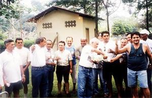 Festa dos pioneiros de Carajás da qual Vicente Bernardes participa também por trabalhado na região entre 1970-1971 quando a região ainda se encontrava em pesquisa.