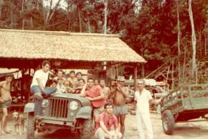 Equipe de Trombetas. 1970. Acervo Roberto Assad.