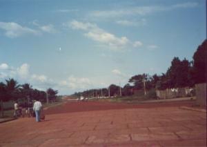 Pista de pouso.