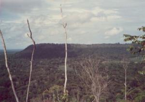 Platô típico com possibilidade de ter reserva de bauxita.