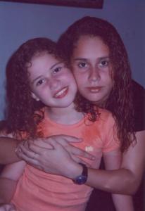 Ana Luíza e Lara, filhas de Roberto.