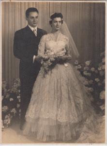 Com o marido, Luiz Carlos Lima Stoll Nogueira