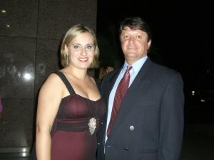 Foto no Baile de formatura da tia da esposa que estava se formando em pedagogia com 73 anos. O nome dela é Donata Augusto.