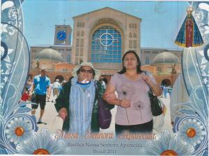 Lembrança da Igreja Basílica Nossa Senhora Aparecida.