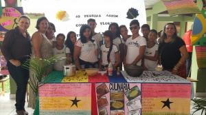 Projeto Minha África Brasileira foi desenvolvido a partir de eixos temáticos que norteavam a discussão sobre a igualdade racial na sala de aula, o trabalho na sala de aula era de forma interdisciplinar longo de todo Projeto, sua culminância era uma feira onde os alunos apresentavam os resultados dessa discussão.
Realizado na Escola Raimunda Pará – Cidade do Povo (bairro distante do centro da cidade, criado com o objetivo de receber famílias que sofriam com a alagação).