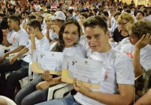Sensação de dever cumprido, certeza que dei o meu melhor e que agora só depende deles, só me resta torcer e acreditar que tudo pode ser diferente. Ginásio do Sesi, turma de 2011.