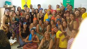 Inovação e criatividade, esse sempre foi o lema das formações, sempre regadas de muito conhecimento e troca de experiências, para entrar no clima do Projeto Minha África Brasileira, todas a caráter, na Escola do Servidor.