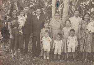 Véio Antero e a família<br>Brasil / Minas Gerais / Abaeté