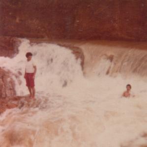 Cachoeira desmoronando<br>Brasil / Minas Gerais / Paracatu